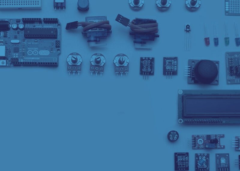 Bulgaria Work Permit for Skilled Workers: How the Process Works for Employers — electronic parts, blue-toned image